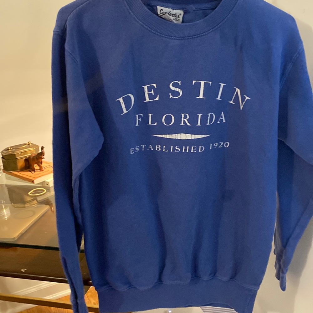 destin florida crewneck sweatshirt
